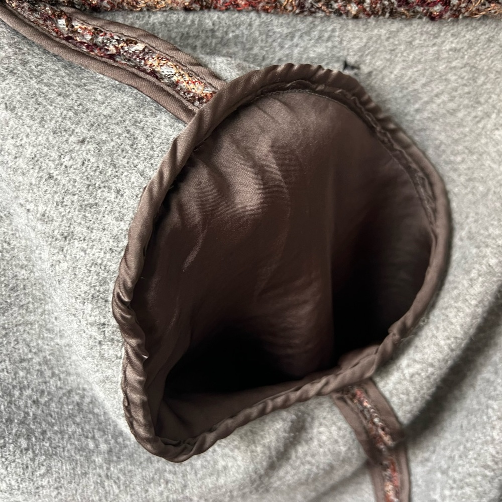 Greylin Zig zag asymmetrical cowl neck jacket from Anthropologie size xsmall - Picture 15 of 15